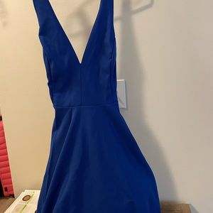 Blue Charlotte Russe Mini Dress